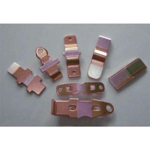 Stříbrné potažené lisovací díly