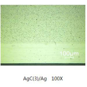 Kontakt stříbrného grafitového prášku